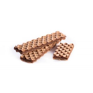 Wafle gofrowe o smaku czekoladowym 250 g