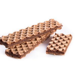 Wafle gofrowe o smaku czekoladowym 250 g