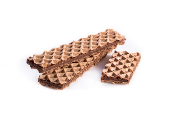 Wafle gofrowe o smaku czekoladowym 250 g
