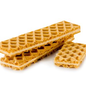 Wafle gofrowe o smaku śmietankowym 250 g