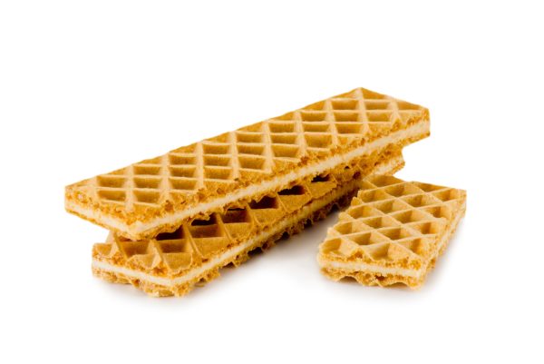 Wafle gofrowe o smaku śmietankowym 250 g