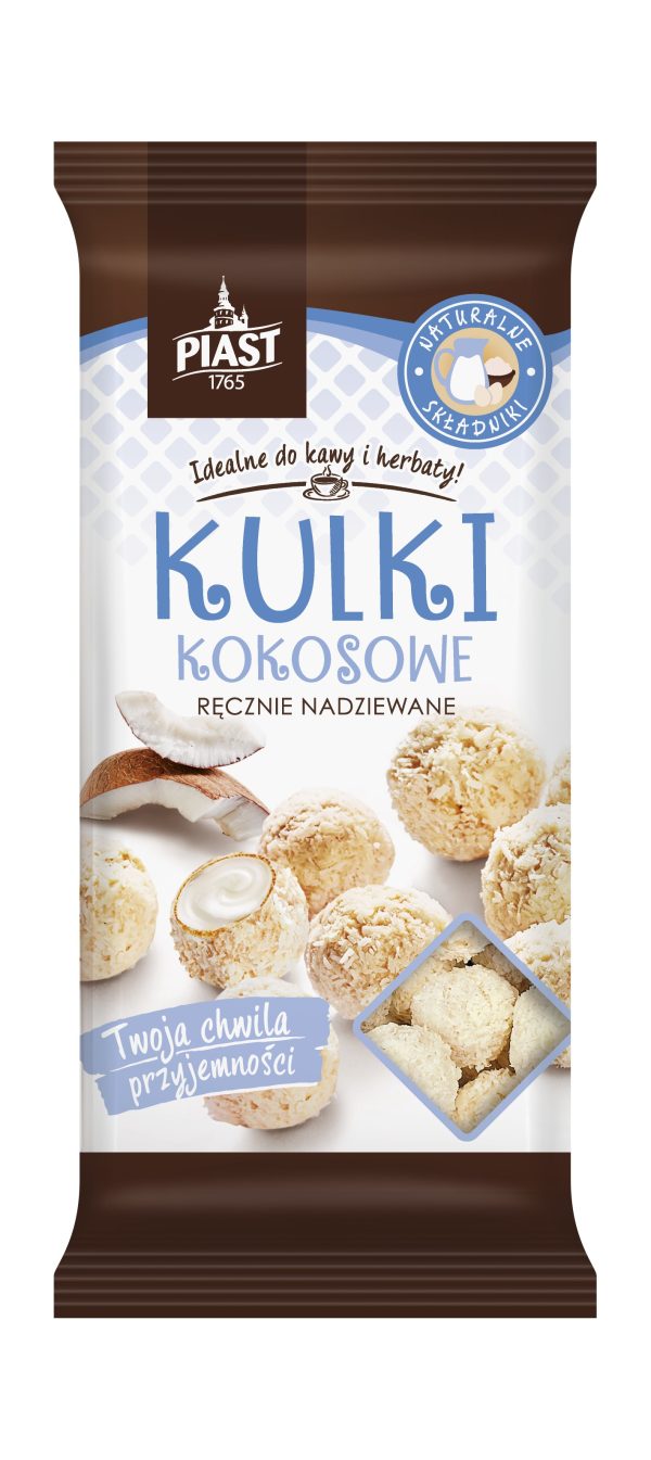 Kulki kokosowe ręcznie nadziewane 175g