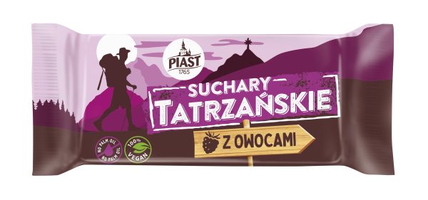 Suchary Tatrzańskie z owocami 70g