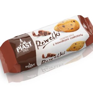 Rewelki ciasteczka z kawałkami czekolady 185g